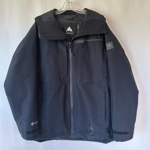 Burton Other - Burton Pillowline Jacket Men's Small Black Gore Tex 2L Vinh Long Ski Snowboard